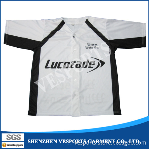 Wholesale Sublimated Custom Camo Baseball Jersey
